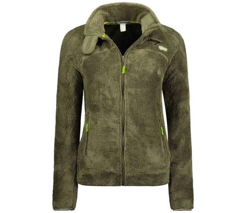 Geographical Norway Fleecejacke Damen Outdoor Jacke brupalenco (1-St) Mit Stehragen von Geographical Norway
