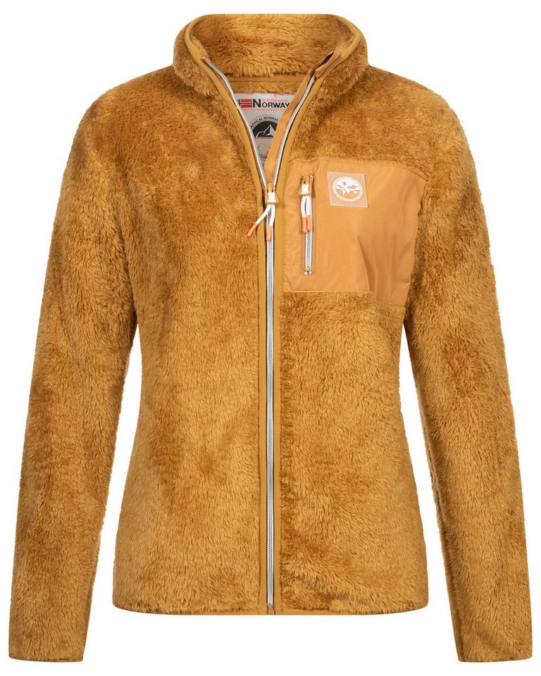 Geographical Norway Fleecejacke Damen Teddy Fleece Jacke Herbst Winter Jacke Sweater Übergangsjacke Geographical Norway Fleecejacke Damen Teddy Fleece Jacke Herbst Winter Jacke Sweater Übergangsjacke von Geographical Norway