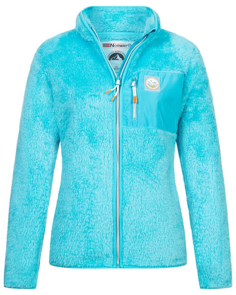 Geographical Norway Fleecejacke Damen Teddy Fleece Jacke Herbst Winter Jacke Sweater Übergangsjacke Geographical Norway Fleecejacke Damen Teddy Fleece Jacke Herbst Winter Jacke Sweater Übergangsjacke von Geographical Norway