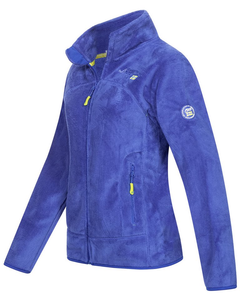 Geographical Norway Fleecejacke Damen Teddy Fleece Jacke Herbst Winter Jacke Sweater Übergangsjacke von Geographical Norway