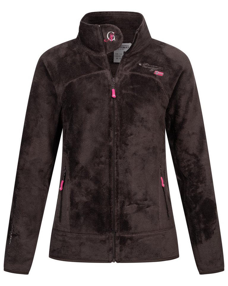 Geographical Norway Fleecejacke Damen Teddy Fleece Jacke Herbst Winter Jacke Sweater Übergangsjacke Geographical Norway Fleecejacke Damen Teddy Fleece Jacke Herbst Winter Jacke Sweater Übergangsjacke von Geographical Norway