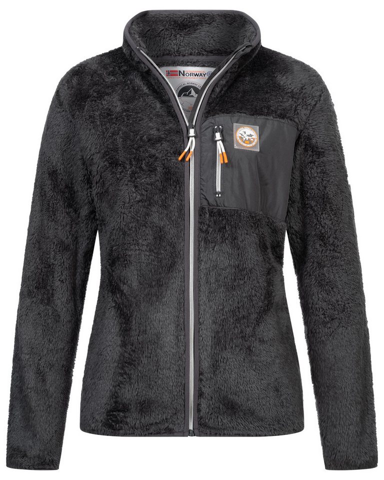 Geographical Norway Fleecejacke Damen Teddy Fleece Jacke Herbst Winter Jacke Sweater Übergangsjacke Geographical Norway Fleecejacke Damen Teddy Fleece Jacke Herbst Winter Jacke Sweater Übergangsjacke von Geographical Norway