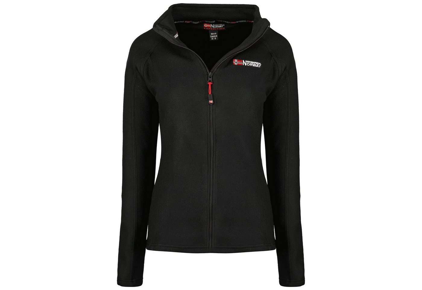 Geographical Norway Fleecejacke Geographical Norway Damen 235 S/36 Schwarz von Geographical Norway