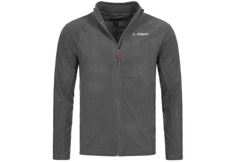 Geographical Norway Fleecejacke Geographical Norway Herren Fleece Jacke G203H Grau M von Geographical Norway