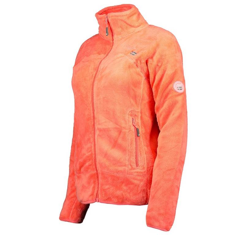 Geographical Norway Fleecejacke Geographical Norway Ursula Damen Fleece Jacke Sweatjacke Coral XL von Geographical Norway