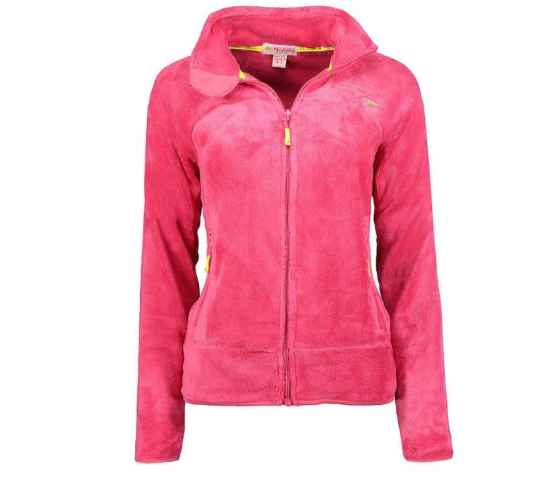 Geographical Norway Fleecejacke Geographical Norway Ursula Damen Fleece Jacke Sweatjacke Pink XXL von Geographical Norway