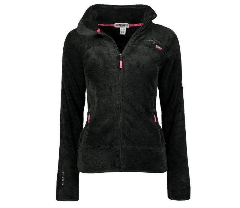 Geographical Norway Fleecejacke Geographical Norway Ursula Damen Fleece Jacke Sweatjacke Schwarz XXL von Geographical Norway
