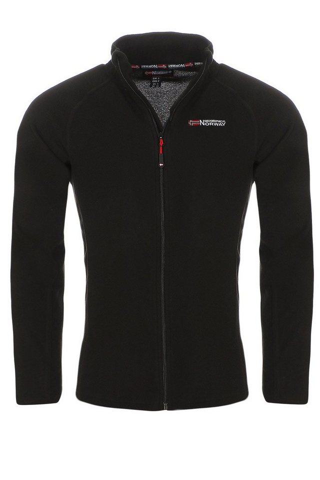 Geographical Norway Fleecejacke Herren leichte Micro Fleece Sweater Ultraleicht in Unifarbe, mit Stehkragen von Geographical Norway