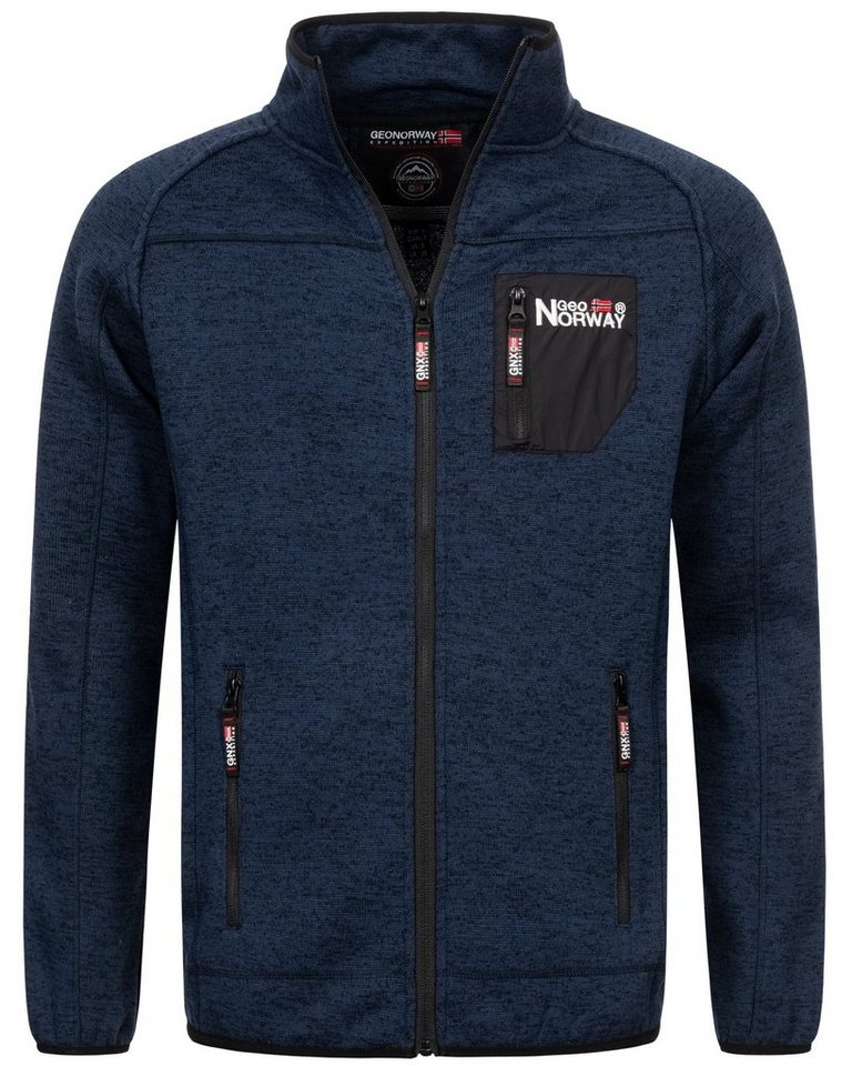 Geographical Norway Fleecejacke Herren Herbst Frühlings Polar Fleece Jacke Fleece Jacke Sweat Jacke von Geographical Norway