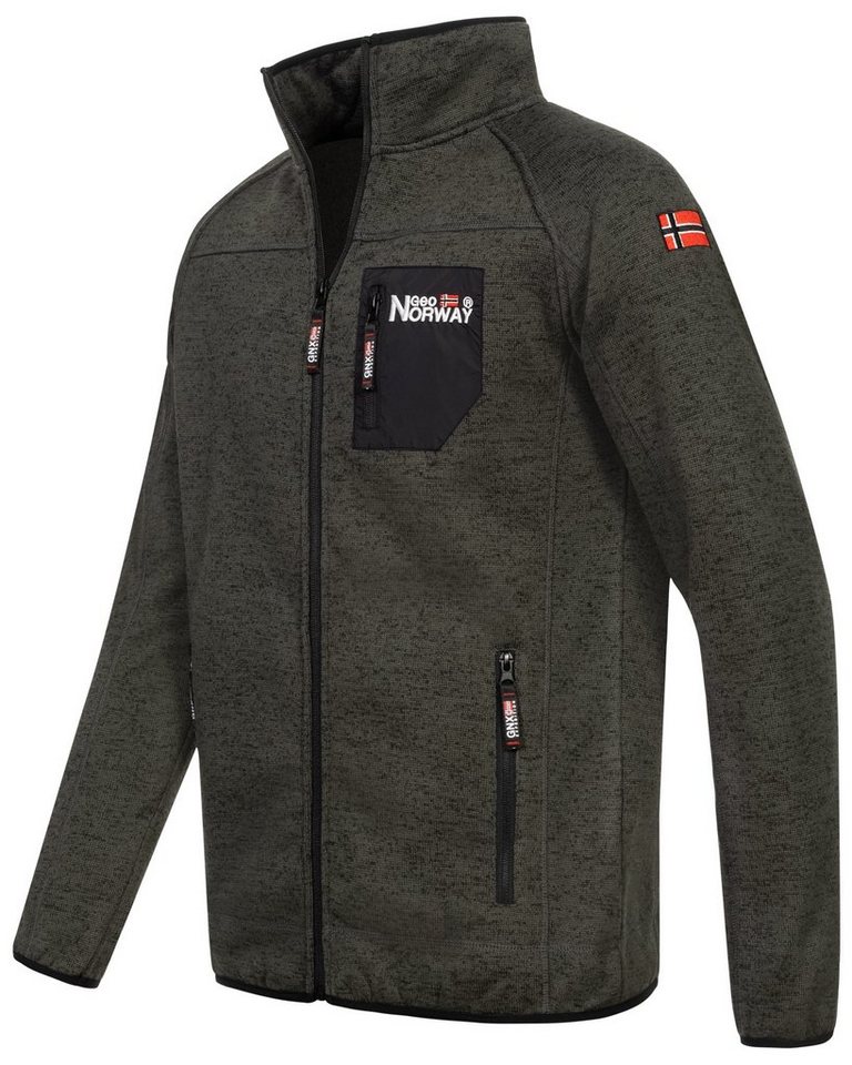 Geographical Norway Fleecejacke Herren Übergangsjacke Fleece Jacke Fleece Jacke Sweat Herbst Winter von Geographical Norway