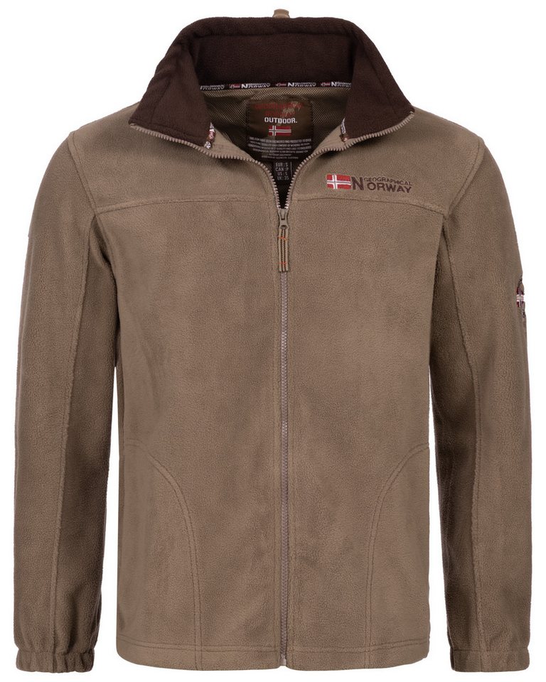 Geographical Norway Fleecejacke Herren Herbst Winter Polar Fleece Jacke Sweat Jacke Outdoor Übergangs von Geographical Norway