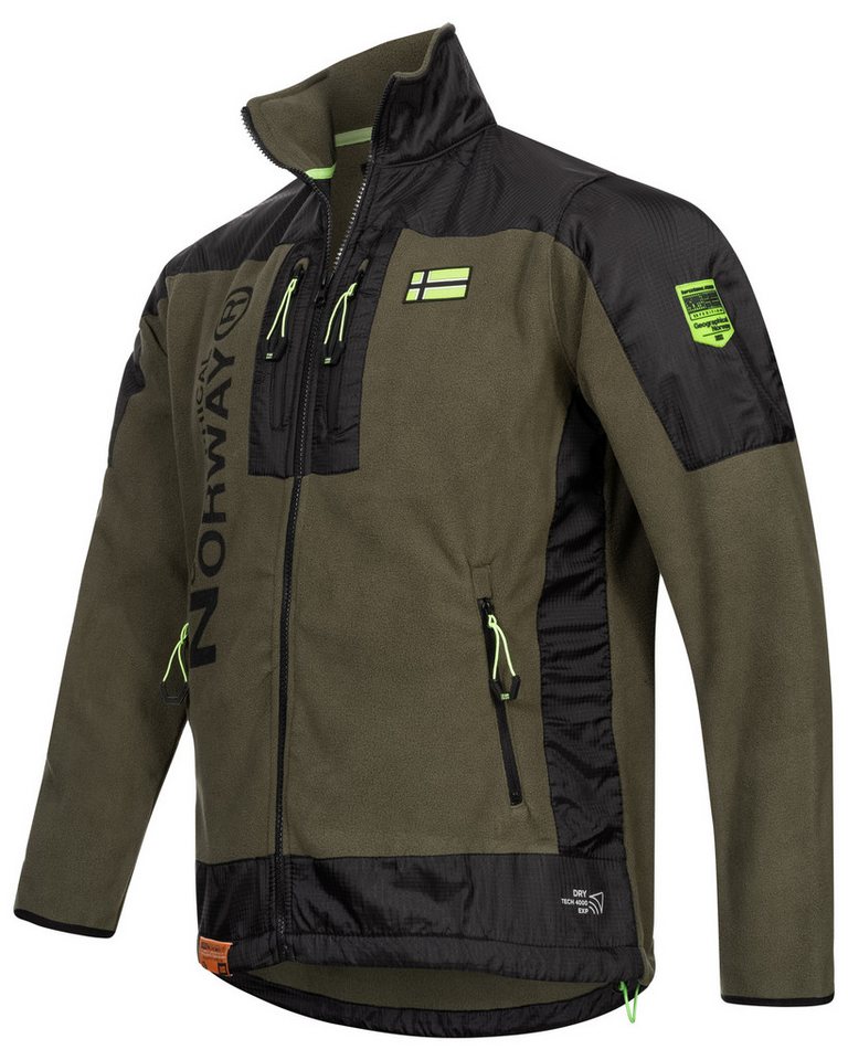 Geographical Norway Fleecejacke Herren Polar Fleece Winter Jacke Outdoor Übergangs Herbst Sportliche von Geographical Norway