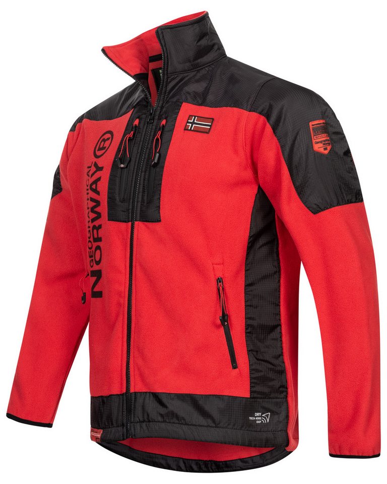 Geographical Norway Fleecejacke Herren Polar Fleece Winter Jacke Outdoor Übergangs Herbst Sportliche von Geographical Norway