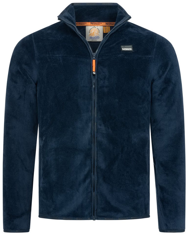 Geographical Norway Fleecejacke Herren Teddy Fleecejacke Warm, Weich & Stylisch Winter Jacke von Geographical Norway