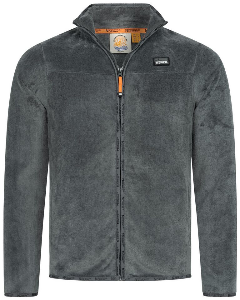 Geographical Norway Fleecejacke Herren Teddy Fleecejacke Warm, Weich & Stylisch Winter Jacke von Geographical Norway