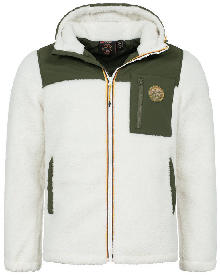 Geographical Norway Fleecejacke Herren Winter Jacke Herren Teddyfleece Outdoor funktional, weich von Geographical Norway