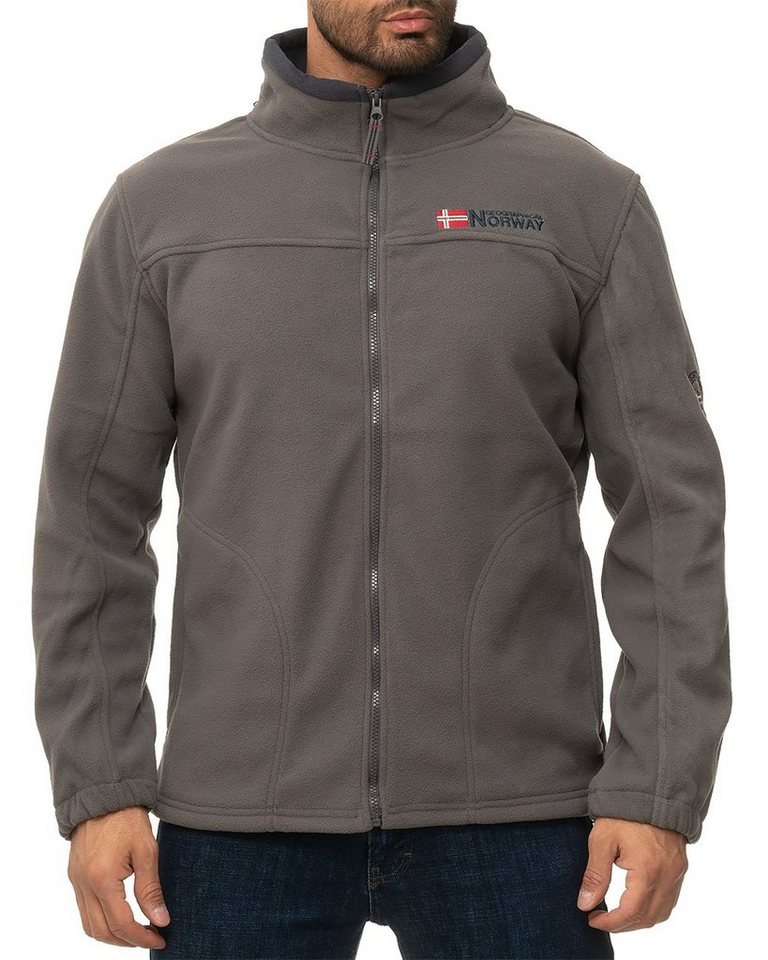 Geographical Norway Fleecejacke Trekking Outdoor Jacke batamazonie mit eingelassener Kapuze von Geographical Norway