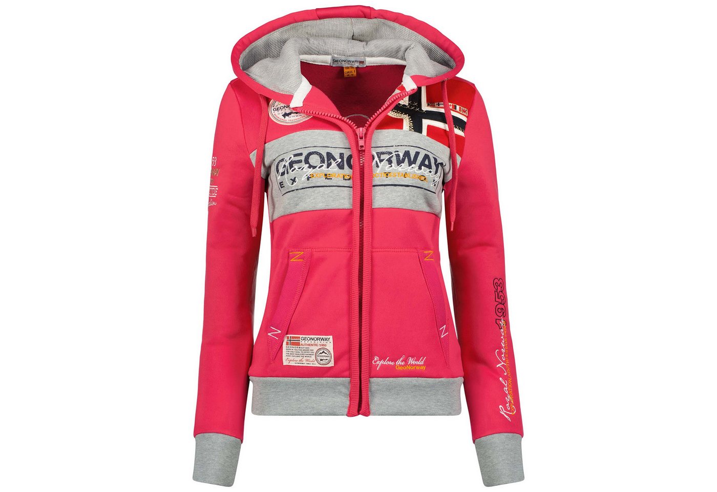 Geographical Norway Funktionsjacke Geographical Norway Damen 017 XL / 42 Pink Geographical Norway Funktionsjacke Geographical Norway Damen 017 XL / 42 Pink von Geographical Norway