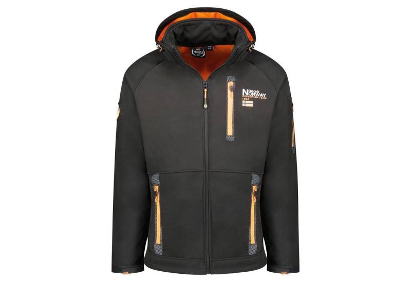 Geographical Norway Funktionsjacke Geographical Norway Herren Jacke 083 XXL Schwarz von Geographical Norway