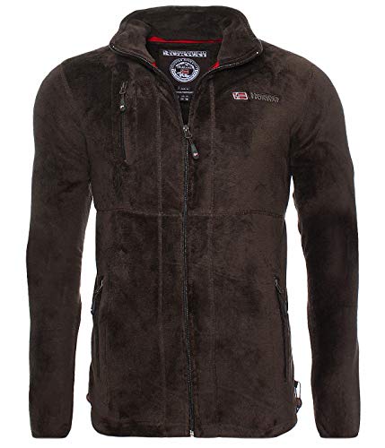 Geographical Norway G-HUNTER Flecee Jacke - BROWN - L von Geographical Norway