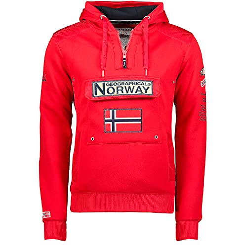 Geographical Norway Herren Pullover Gymclass Red L von Geographical Norway