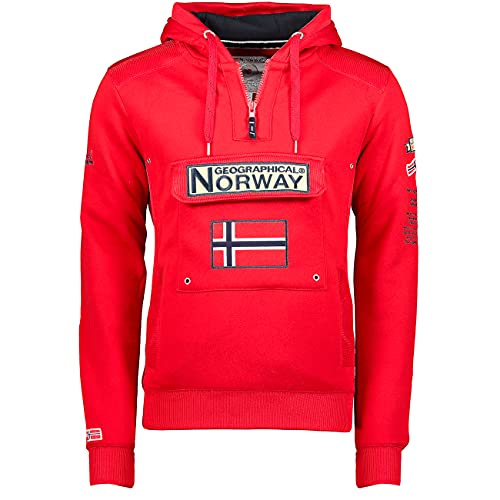 Geographical Norway Herren Pullover Gymclass Red XL von Geographical Norway