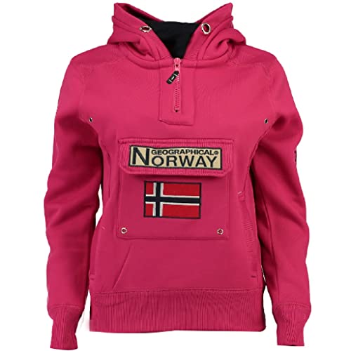 Geographical Norway GYMCLASS Lady - Damen Sweatshirt Hoody Und Taschen Känguru - Damen Sweatshirt Langarm Pullover Winter - Hoodie Jacke Tops Sport Kapuzen Hoodies ROSA Blitz XL - GRÖSSE 4 Geographical Norway GYMCLASS Lady - Damen Sweatshirt Hoody Und Taschen Känguru - Damen Sweatshirt Langarm Pullover Winter - Hoodie Jacke Tops Sport Kapuzen Hoodies ROSA Blitz XL - GRÖSSE 4 von Geographical Norway