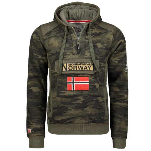 Geographical Norway GYMCLASS Men - Herren Kapuzenpullover Hoody von Geographical Norway