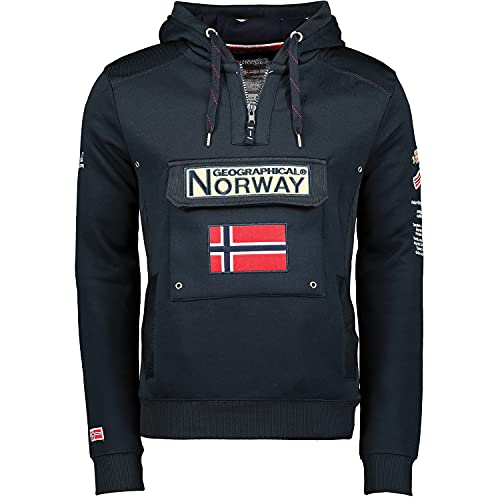 Geographical Norway Herren Pullover Gymclass Navy S von Geographical Norway