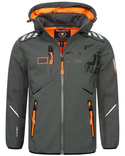 Geographical Norway Herbst Winter Jacke Softshell Outdoor Regen Übergangs Production H-H, Farbe:Dunkelgrau, Größe:XXL 54 Geographical Norway Herbst Winter Jacke Softshell Outdoor Regen Übergangs Production H-H, Farbe:Dunkelgrau, Größe:XXL 54 von Geographical Norway