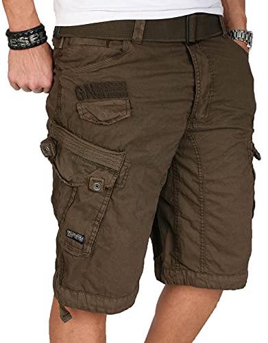 Geographical Norway Herren Cargo Short Sommer Bermuda Kurze Hose Shorts [GN - People - Khaki - Gr.XXL] von Geographical Norway