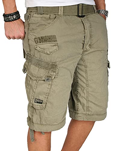 Geographical Norway Herren Shorts Panoramique Basic Mastic XXXL von Geographical Norway