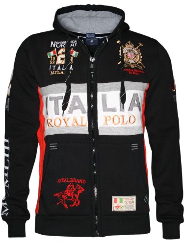 Geographical Norway Herren Designer Hoodie Jacke - FILIO -3XL, Schwarz von Geographical Norway