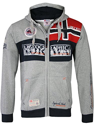 Geographical Norway Herren Designer Hoodie Jacke - Flyer -S von Geographical Norway