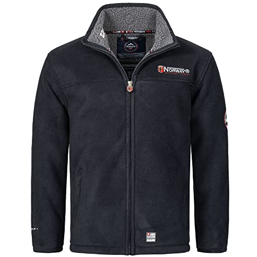 Geographical Norway Herren Fleece Jacke Ubolt Navy -6XL von Geographical Norway