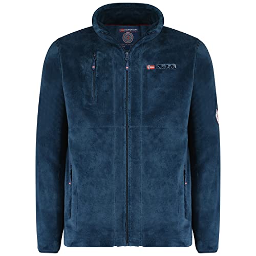 Geographical Norway Herren Fleece Jacke Upload DUNKELBLAU M von Geographical Norway