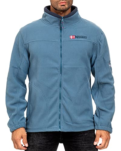 Geographical Norway Herren Fleecejacke Modell 05 bans Men Petrol XL von Geographical Norway