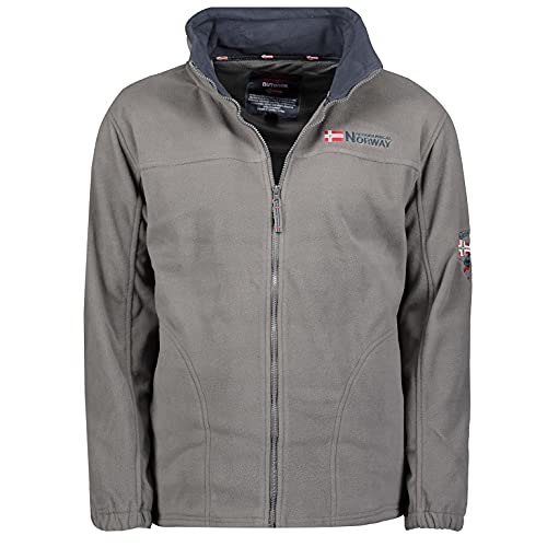 Geographical Norway Herren Fleecejacke Texas Winter Übergangsjacke (Grau, Medium) Geographical Norway Herren Fleecejacke Texas Winter Übergangsjacke (Grau, Medium) von Geographical Norway