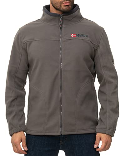 Geographical Norway Herren Fleecejacke Tamazonie bans Men Dark-grey XL von Geographical Norway