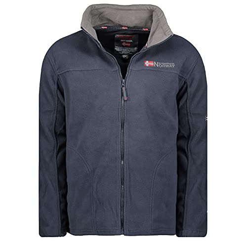 Geographical Norway Herren Fleecejacke Tamazonie Men Navy - Dark-Grey M von Geographical Norway