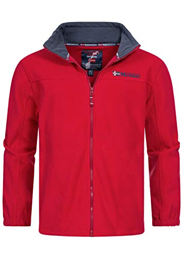 Geographical Norway Herren Tamazonie Polar Fleece Jacke Zip Sweater SQ254H/GN Größe XL Farbe Rot von Geographical Norway