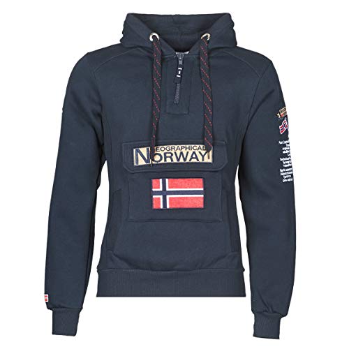 Geographical Norway Herren GYMCLASS Jacke Sweatjacke Sweatshirt Übergangsjacke NEU Red XL von Geographical Norway