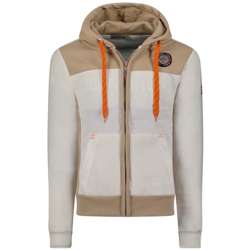 Geographical Norway Herren Gweny Men Kapuzenpullover, Beige, L von Geographical Norway