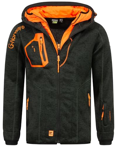 Geographical Norway Herren Herbst Frühlings Polar Fleece Jacke Fleece Jacke Sweat Jacke, Farbe:Dunkelgrau, Größe:3XL Geographical Norway Herren Herbst Frühlings Polar Fleece Jacke Fleece Jacke Sweat Jacke, Farbe:Dunkelgrau, Größe:3XL von Geographical Norway
