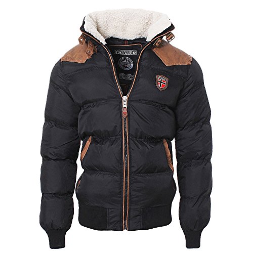 Geographical Norway Herren Jacke Abraham, schwarz - schwarz, Herstellergröße XL von Geographical Norway