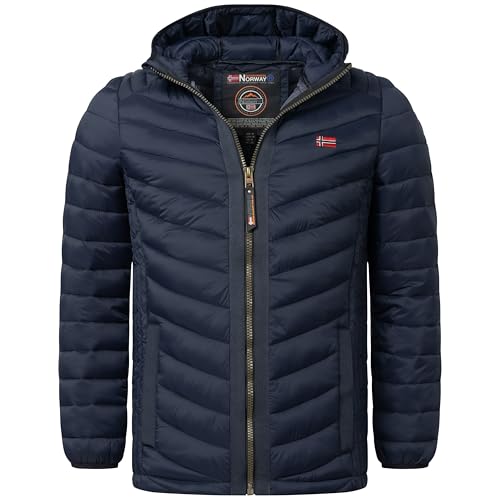 Geographical Norway Herren Jacke Carliti Hood Navy -M von Geographical Norway