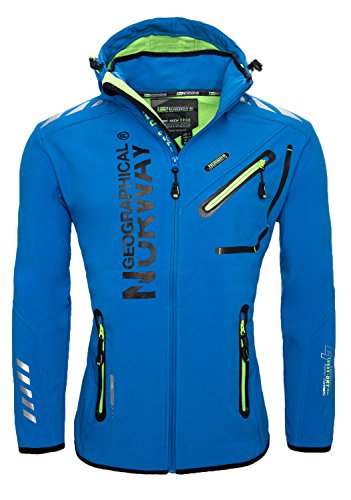 Geographical Norway Herren Jacke Rivoli Men, Blau (Blue 67H), Small von Geographical Norway