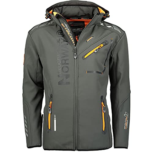 Geographical Norway Herren Jacke Rivoli Men, Grau (Dark Grey 10H), Large von Geographical Norway