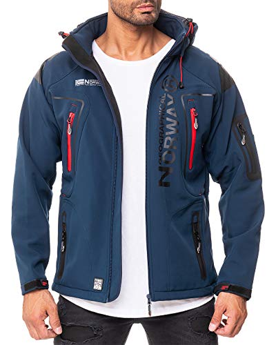 Geographical Norway Herren Jacke Techno-bans Navy XXL von Geographical Norway