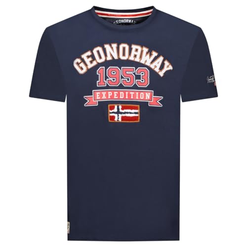Geographical Norway Herren Jollegio Men t Shirt Damen, Marine, M Geographical Norway Herren Jollegio Men t Shirt Damen, Marine, M von Geographical Norway